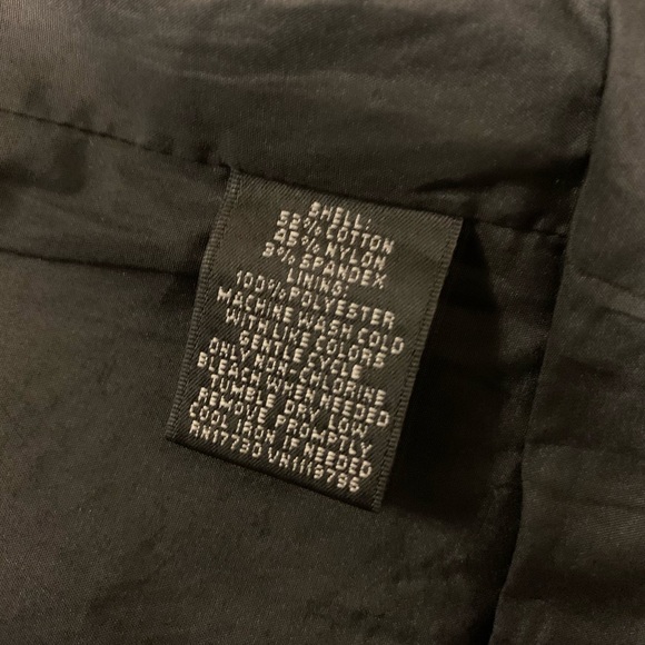 MOSSIMO SUPER NICE SHINY BLACK BUTTON UP LONG SLEEVE LONG COAT - Picture 9 of 9